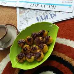 Bola-bola singkong coklat keju রেসিপির প্রধান ছবি