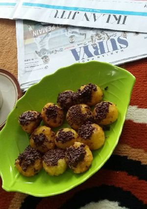 Foto resep Bola-bola singkong coklat keju