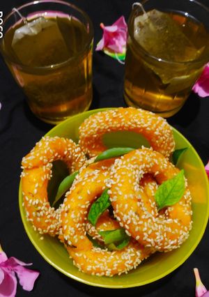 A picture of Savoury Rice flour Rings.