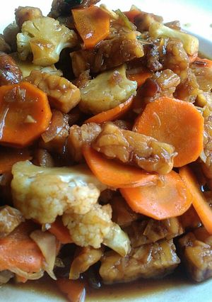 Foto resep Tumis Tempe sayur saos Tiram