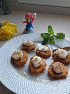 Una foto de Bocaditos de Boniato y Queso de Cabra
