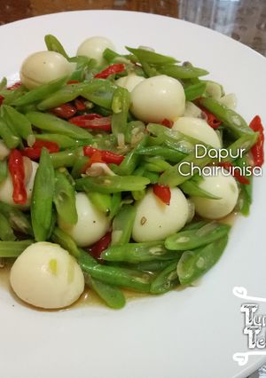 Foto resep Tumis Buncis Telur Puyuh