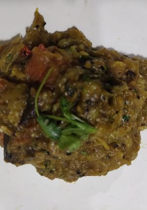 বেগুন ভর্তা (begun bharta recipe in Bengali) রেসিপির প্রধান ছবি