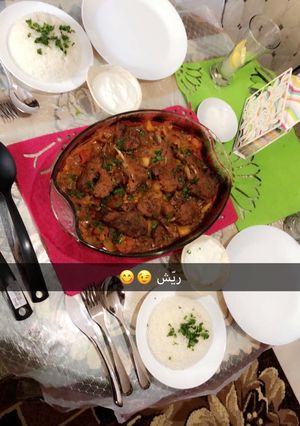 صورة لوصفة ريش مشوية