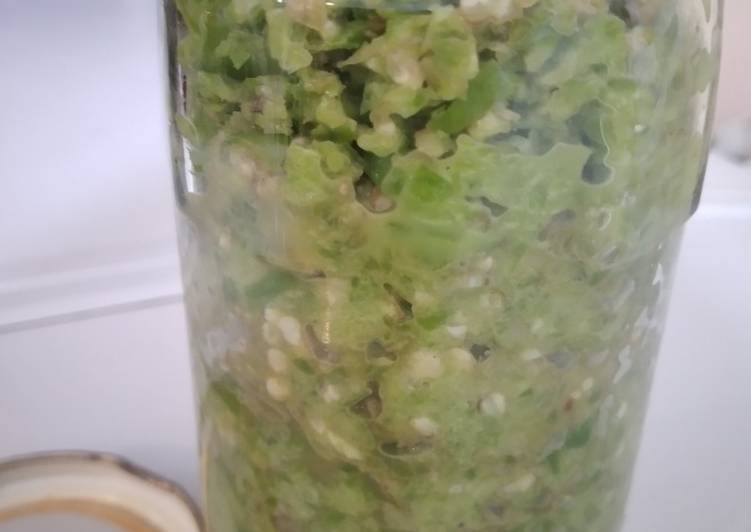 Simple Way to Prepare Quick Chopped green chilli