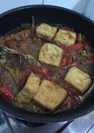Foto resep Semur bandeng tahu praktis