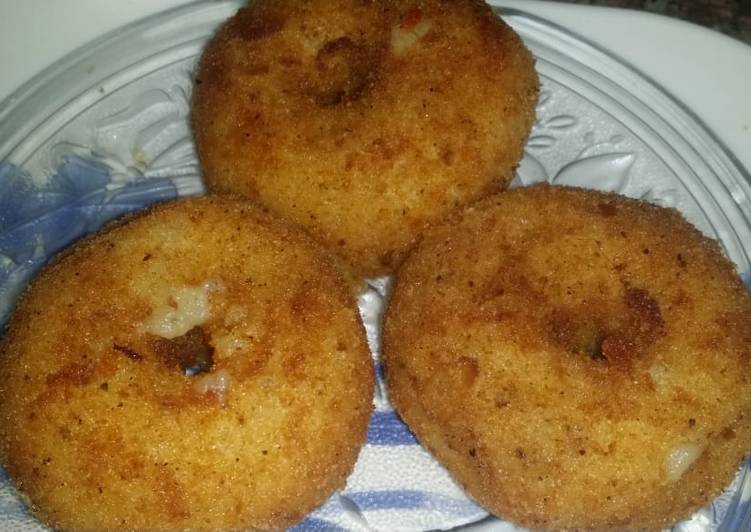 Recipe of Perfect Potato cheese donuts