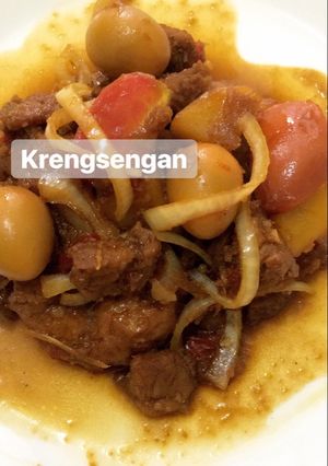 Foto resep Krengsengan Daging Sapi