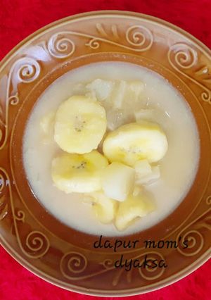 Foto resep Kolak pisang singkong kuah full cream