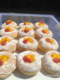 Foto resep Donat vla buah