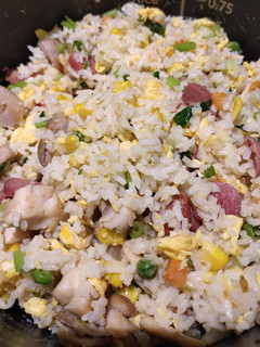 A picture of Fried Rice with Celery.