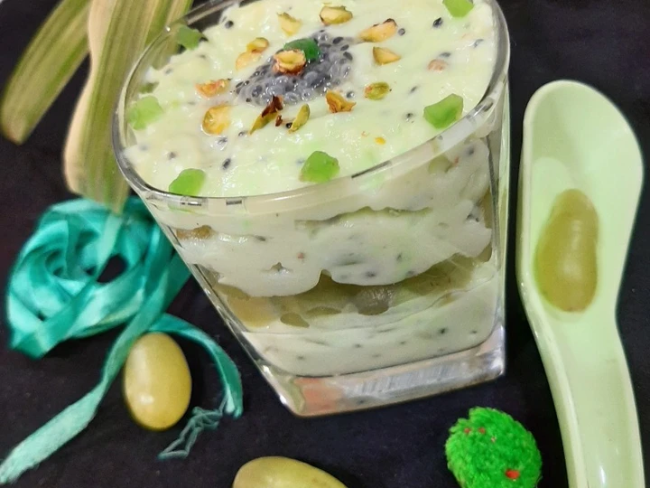 Recipe Chia Grape Pudding the So Delicious Can spoil the tongue