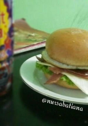 Foto resep Smoked Beef Burger