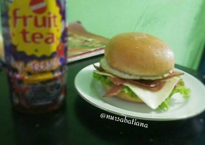 Cara Membuat Smoked Beef Burger Menu Enak Dan Mudah Dibuat
