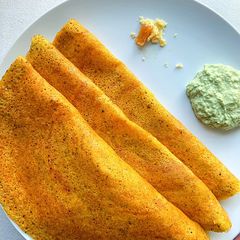 A picture of Healthy Lentil Crepes (Adai).