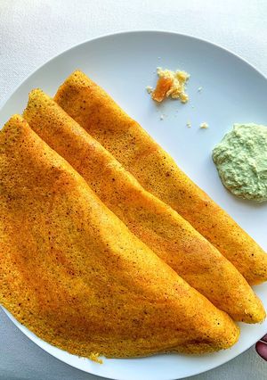 A picture of Healthy Lentil Crepes (Adai).