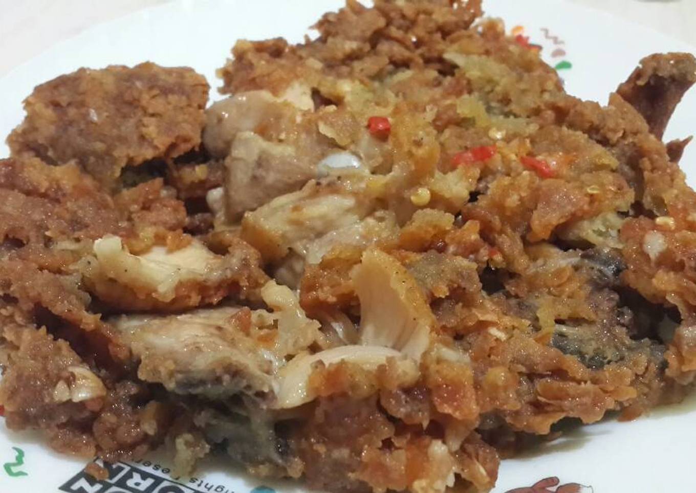 Ayam Geprek Sambal Bawang