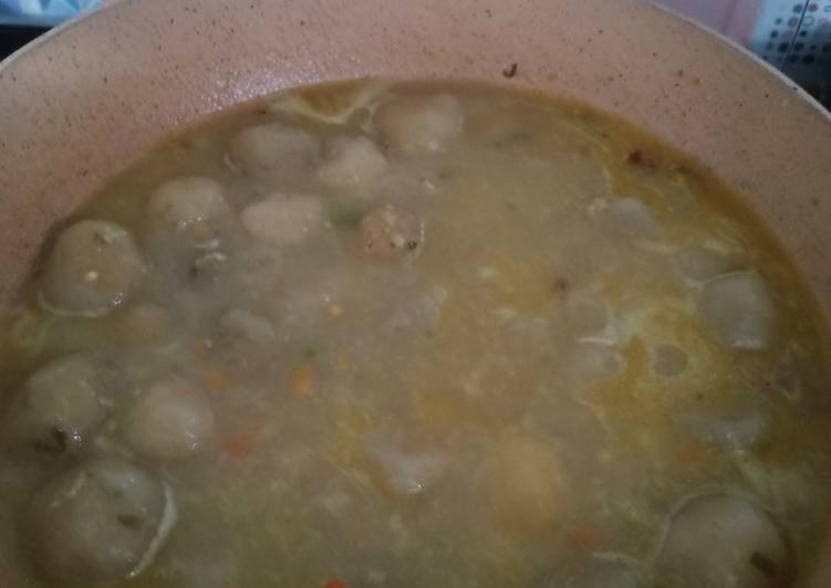 Resep masakan Seblak cilok | Langkah Membuat Seblak cilok Yang Enak Dan Lezat