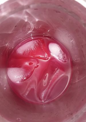 Foto resep Es Teh Kulit Buah Naga Pandan