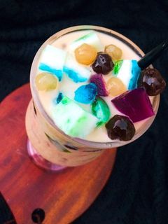 Hình của món Trà sữa nhà làm Thạch rau cau.