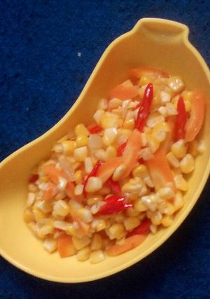 Foto resep Tumis jagung wortel