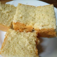 A picture of Lemon coconut cake.