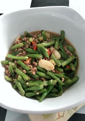 Foto resep Tumis Buncis + daging sapi giling