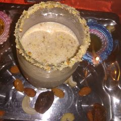 Dry fruits milkshake A picture of Dry fruits milkshake.