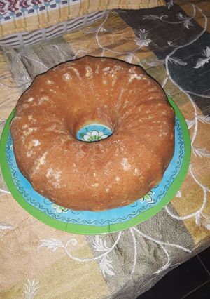 Una foto de Budín de limón súper sencillo