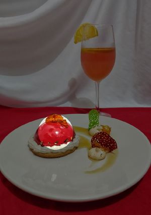 Una foto de Glaseado espejo