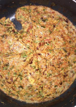 صورة لوصفة عجه بالبيض 😋