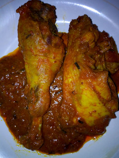 A picture of Chicken in tanduri pineapple sauce #localingridientcontest kk.