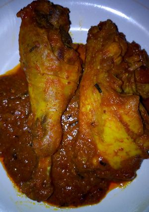 A picture of Chicken in tanduri pineapple sauce #localingridientcontest kk.