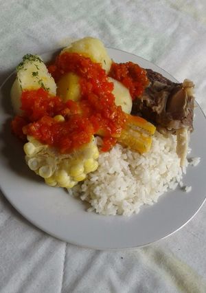 Una foto de Guiso de costilla