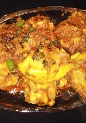 A picture of Tawa chicken karahi.