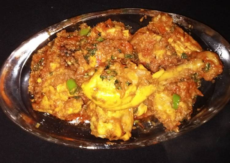 Recipe of Homemade Tawa chicken karahi