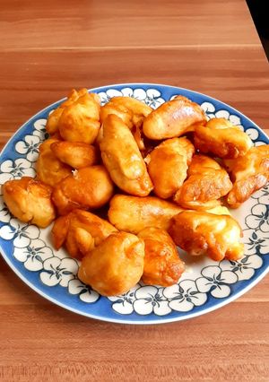 Hình của món Bánh quẩy đùi gà.