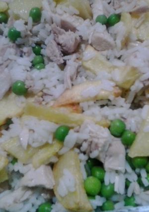 Una foto de Salpicón de pollo!