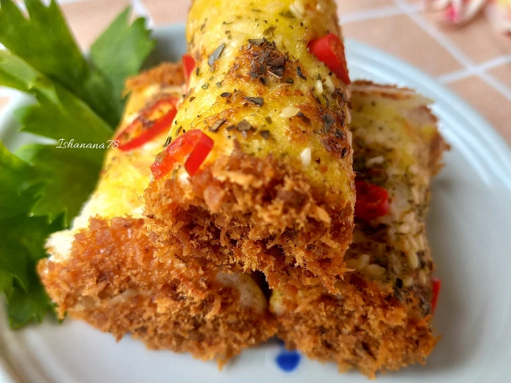 Cara Gampang Membikin Resep Floss roll bread teflon yang Lezat Anti Ribet, Lezat