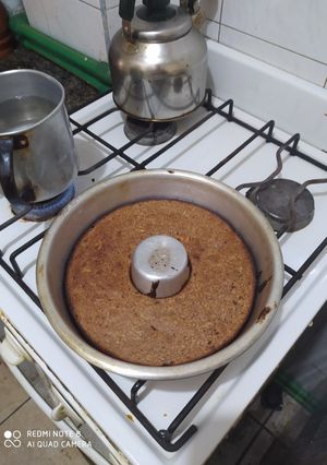 Una foto de Brownie de banana fit 🍌