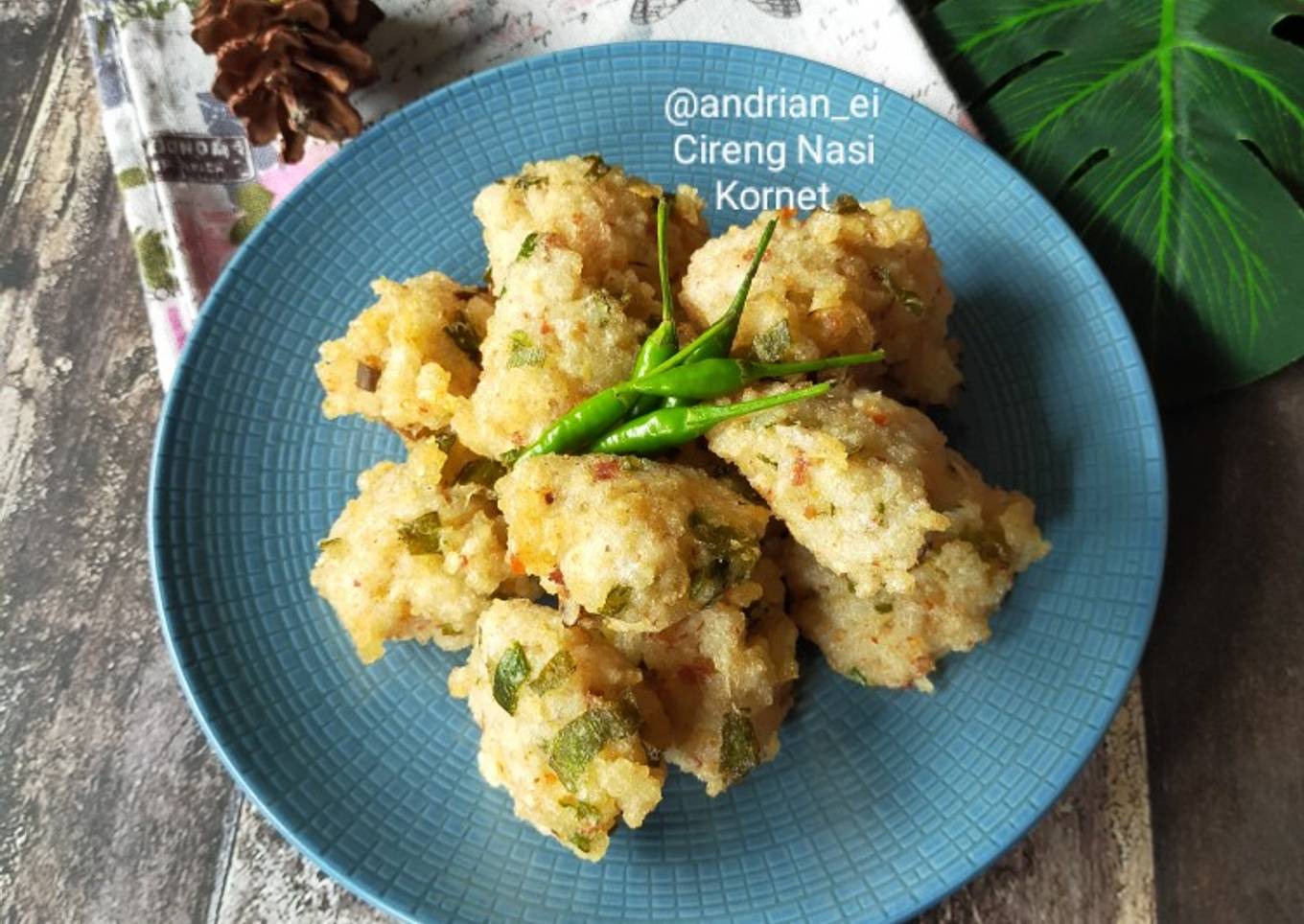 Cireng Nasi Kornet