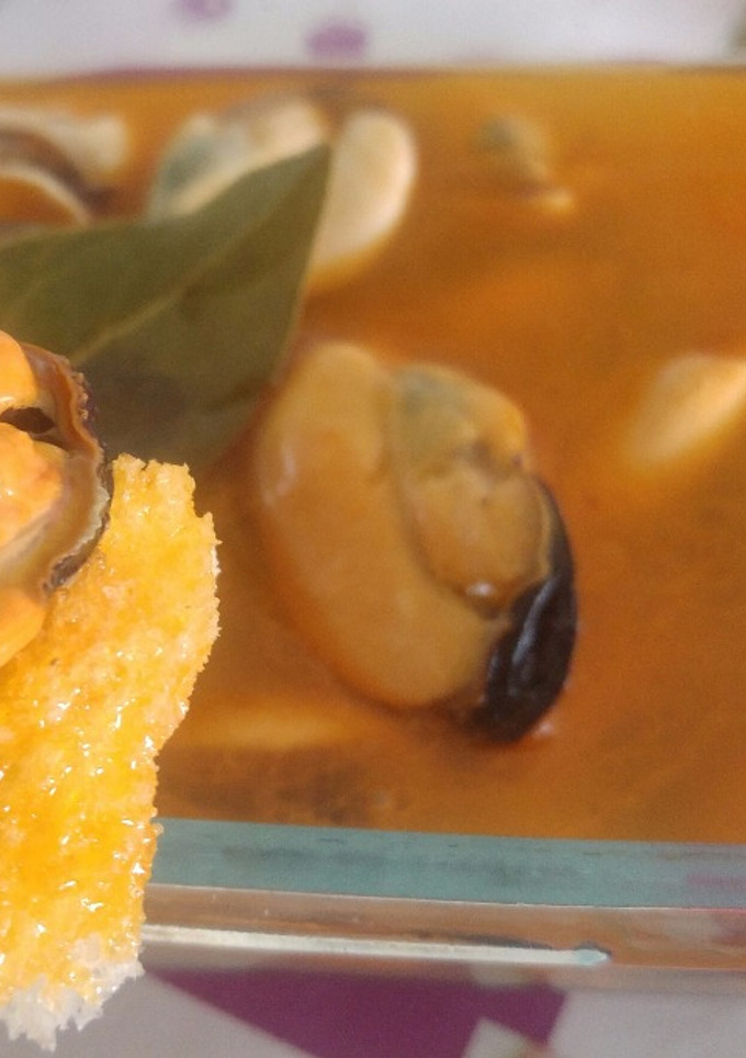 Una foto de Mejillones en escabeche