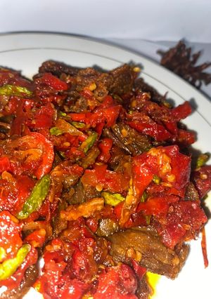 Foto resep Dendeng Batokok Balado Padang SIMPLE