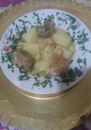 صورة لوصفة جواز بطاطا باللحم