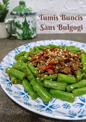 Foto resep Tumis Buncis Saus Bulgogi