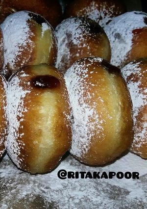 Foto resep Donat Strawberry Jam 🍓