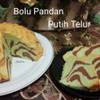 Bolu Pandan Putih Telur