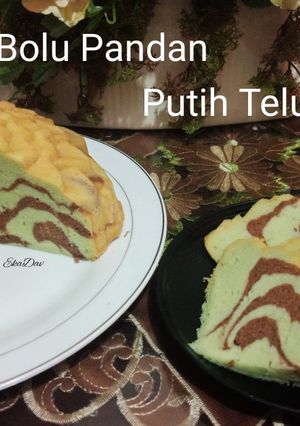 Foto resep Bolu Pandan Putih Telur