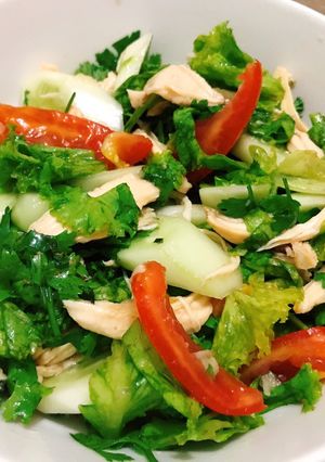 Hình của món Salad gà.