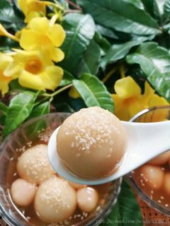 Hình của món Chè trôi nước.